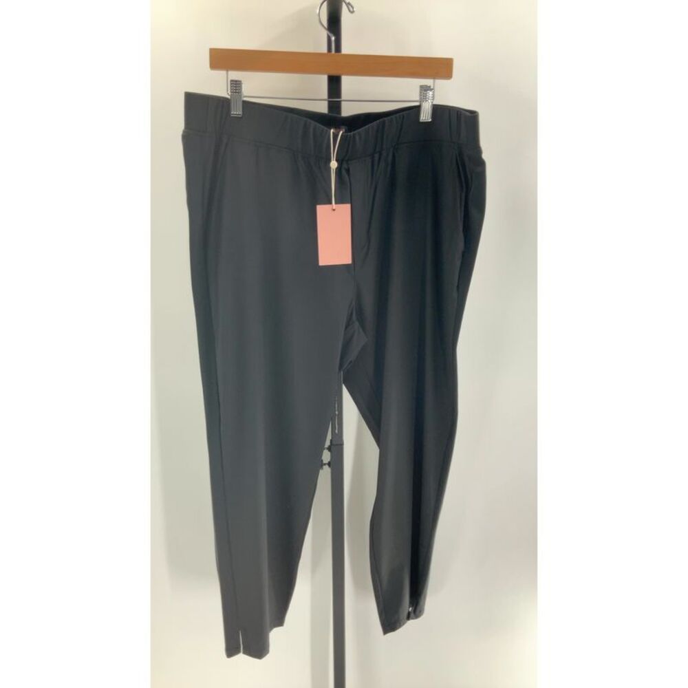 Women's Stretch Pull-On Pants - Black,  XL